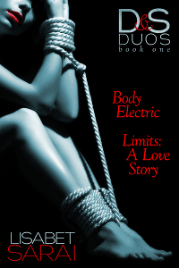 Passionate woman with shibari posing in studio