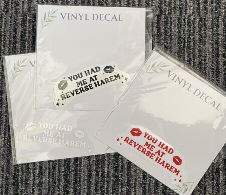 You Had Me At Reverse Harem Lips Decals